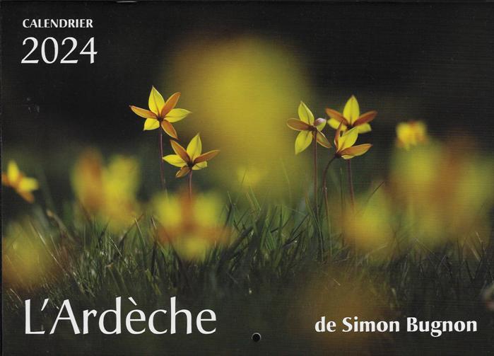 calendrier 2024 Simon Bugnon Ardèche
